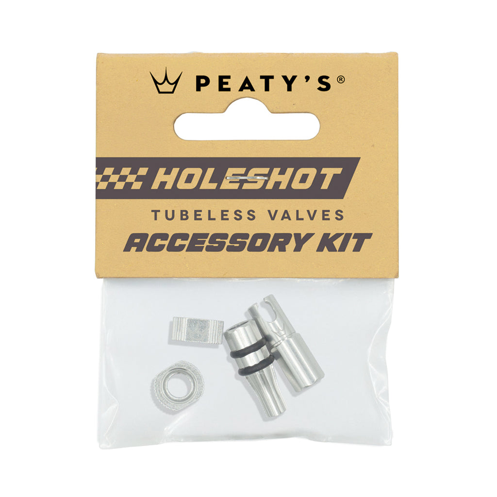 Peaty's Holeshot Fast Flow Tubeless Valve Accessory Kits