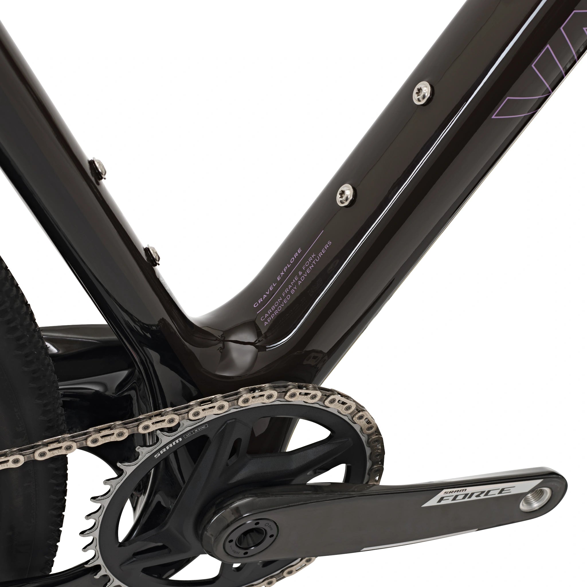 Van Rysel EDR-G CF Force AXS suspendu