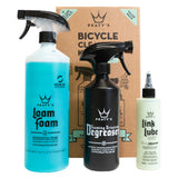 Peaty's Wash Degrease Lubricate (DRY) Starter Pack