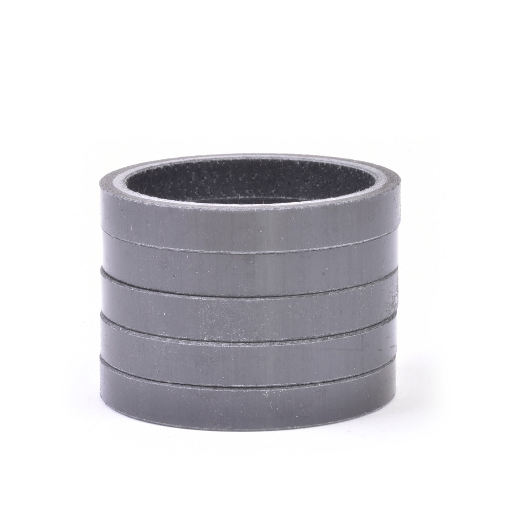 Entretoise de jeu de direction en carbone brillant 1-1/8'' Wheels Manufacturing
