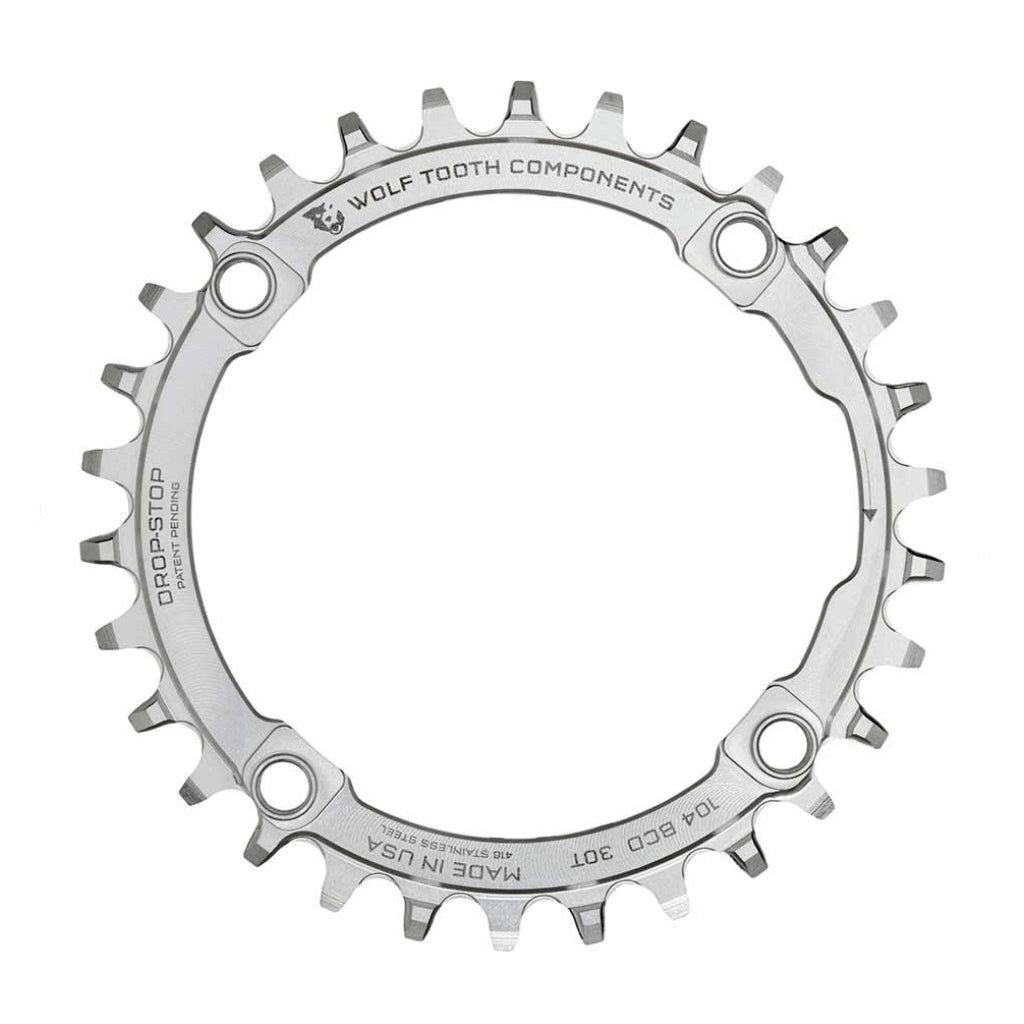 Wolf Tooth Components Stainless 104 BCD Chainring 30T