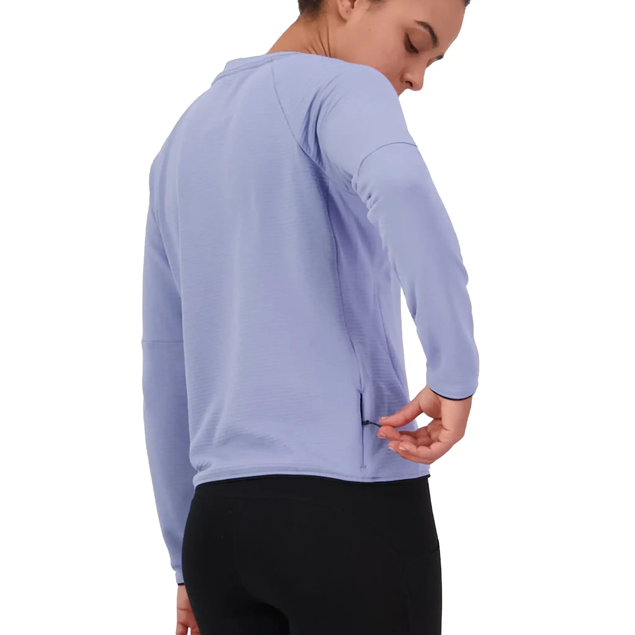 Pull en polaire Mérinos Quad pour femme Mons Royale