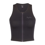 Débardeur zippé court pour femme Rapha