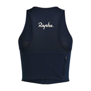 Débardeur zippé court pour femme Rapha