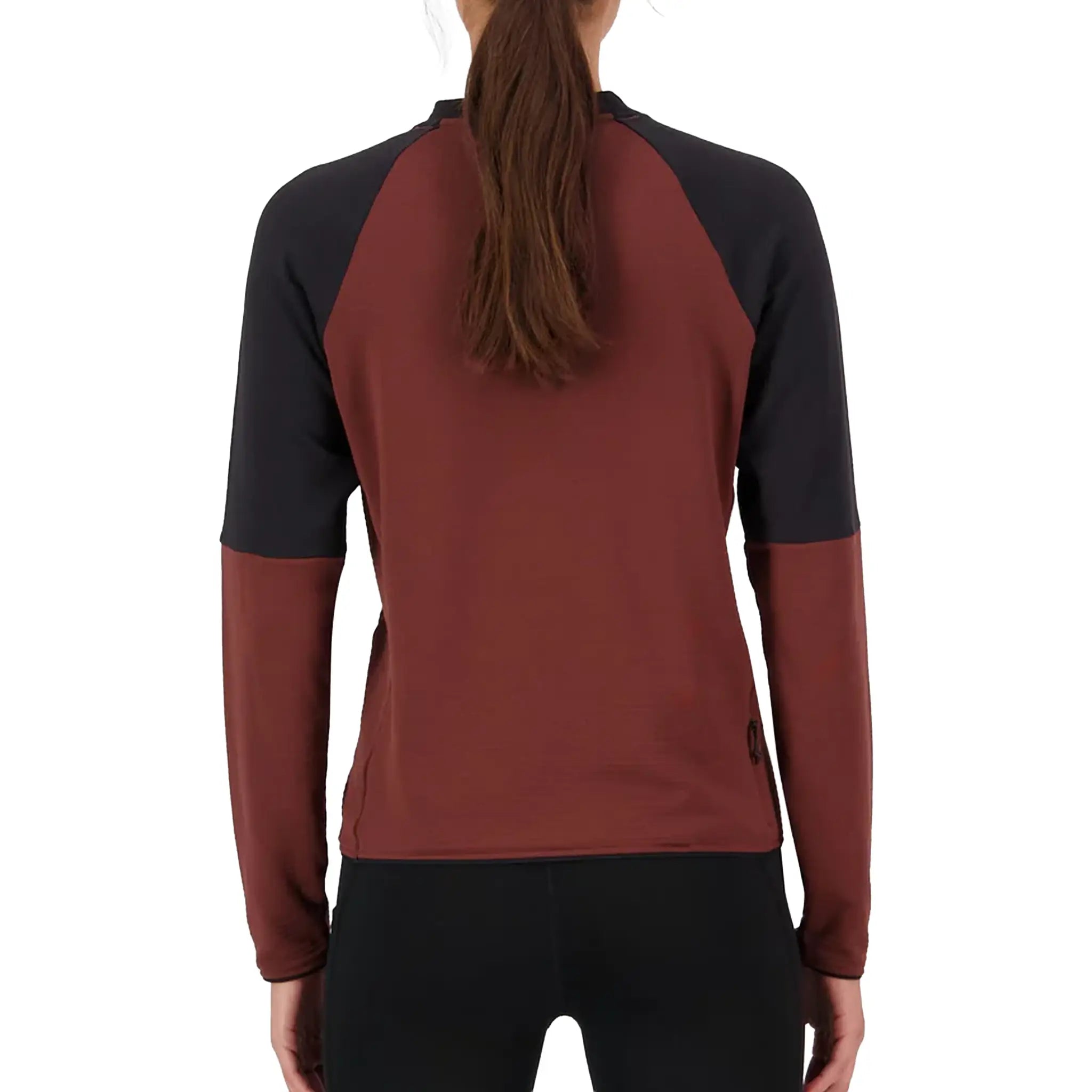 Pull en polaire Mérinos Quad pour femme Mons Royale