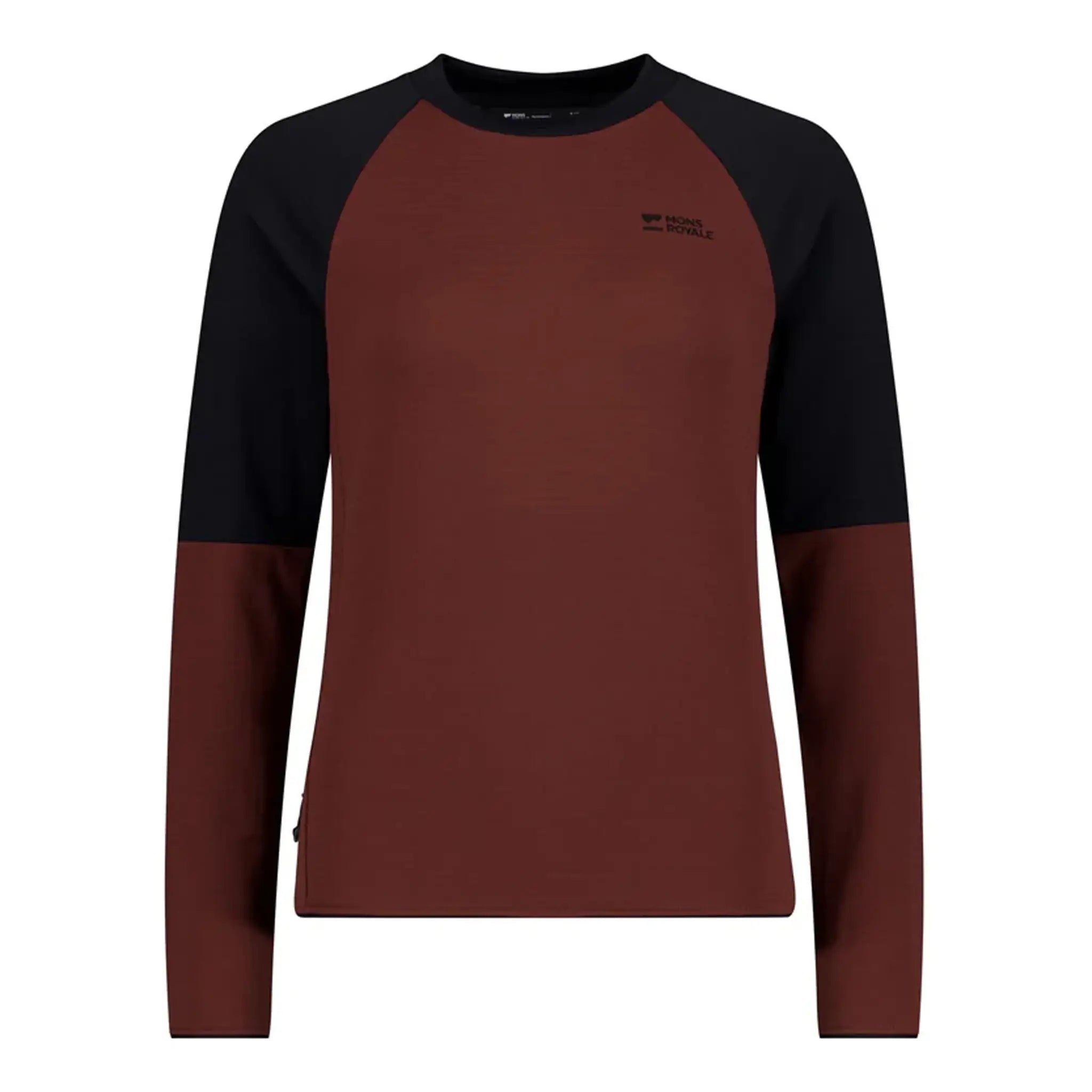 Pull en polaire Mérinos Quad pour femme Mons Royale