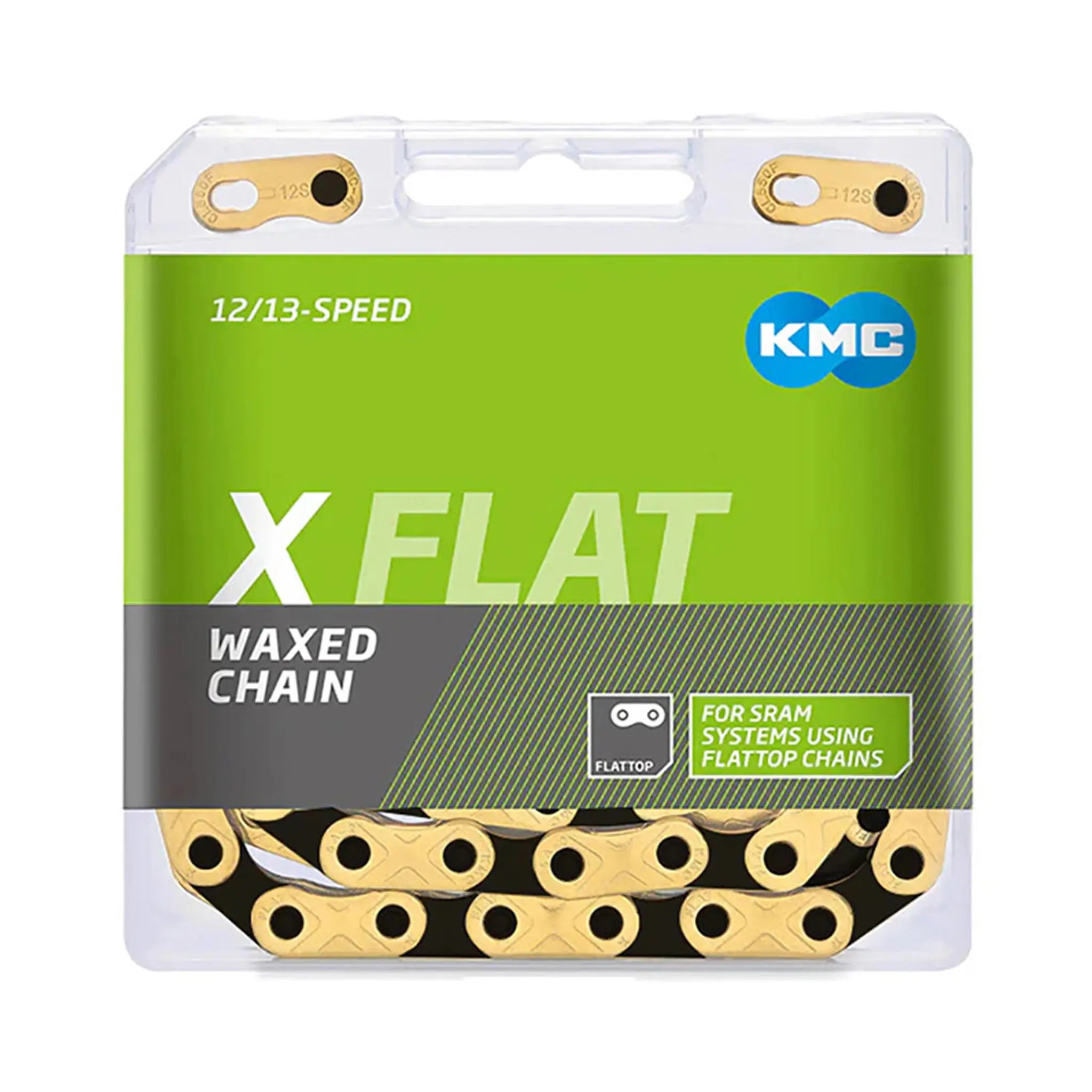 KMC X Flat Waxed Chain
