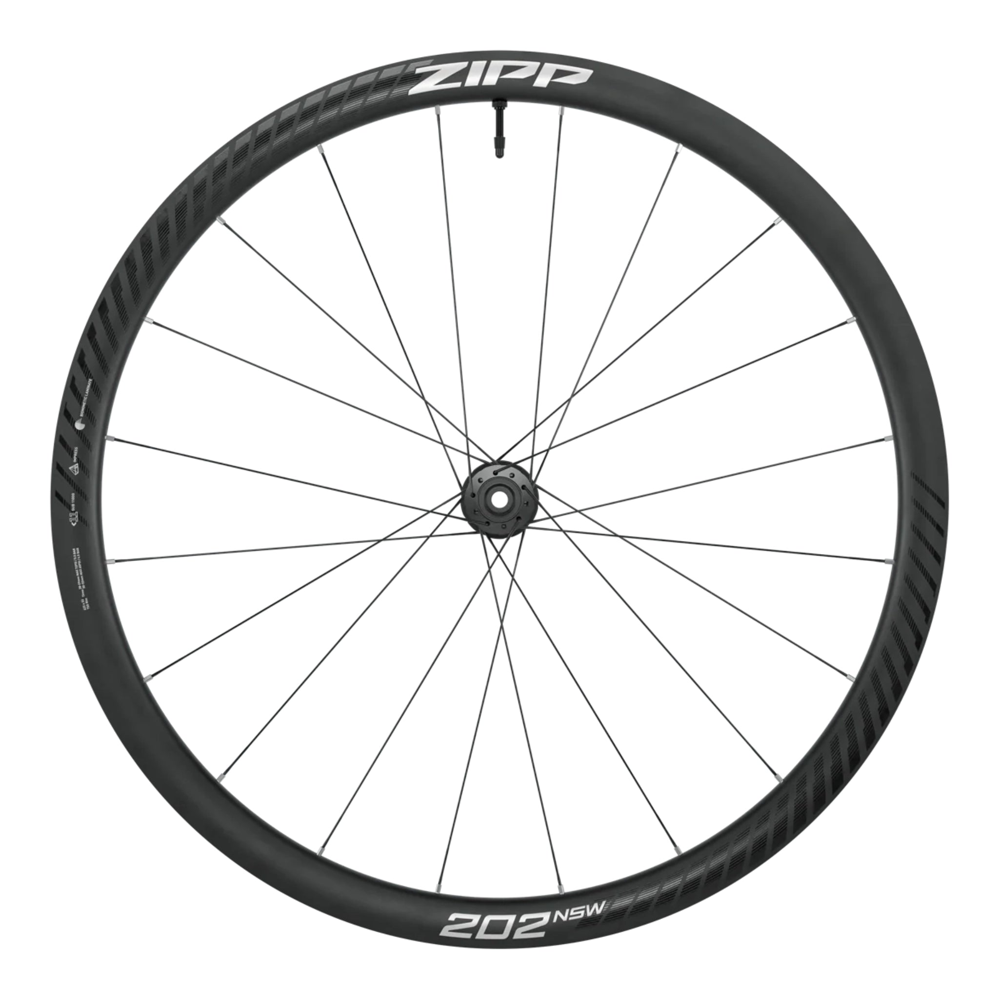 Roues Zipp 202 NSW Tubeless à frein à disque Center Lock
