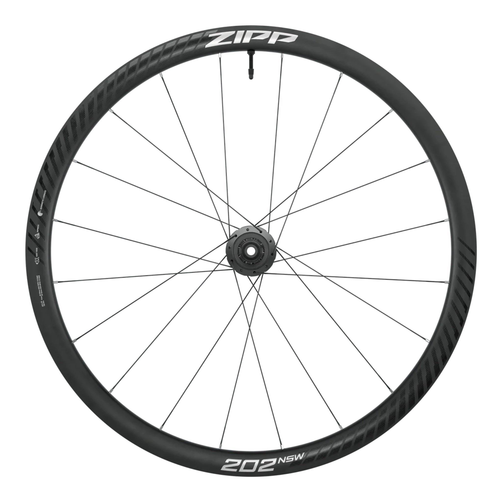 Roues Zipp 202 NSW Tubeless à frein à disque Center Lock