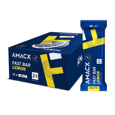 Amacx Sports Nutrition Fast Bar Lemon (12 pack)