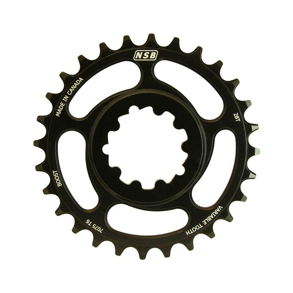 Plateau à dents variables North Shore Billet montage direct SRAM Boost