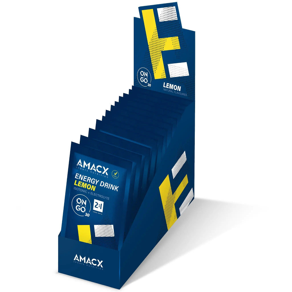 Boisson Énergétique Amacx Sports Nutrition À Emporter (Boîte de 12) EN LIGNE UNIQUEMENT