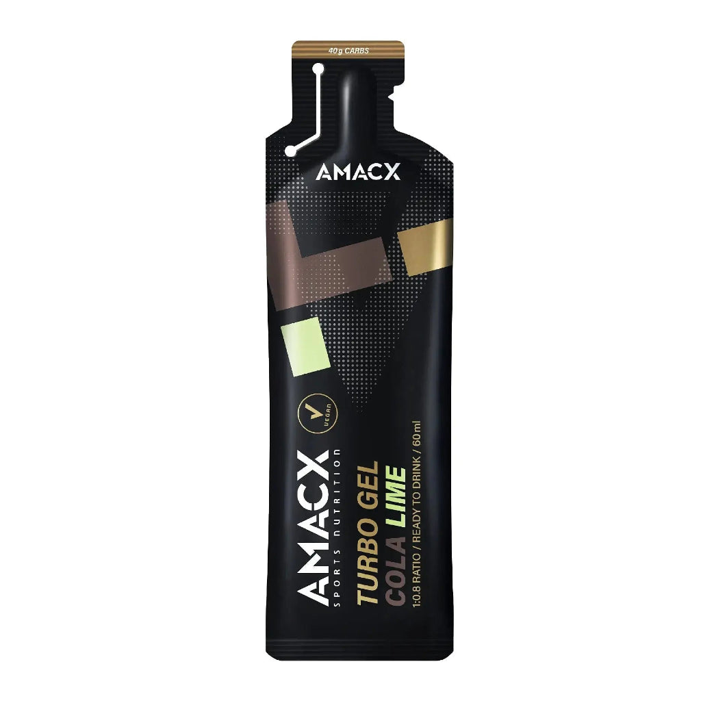 Amacx Sports Nutrition Turbo Gel Cola Lime (12 pack)