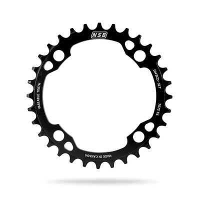 North Shore Billet Variable Tooth 4-Bolt Chainring