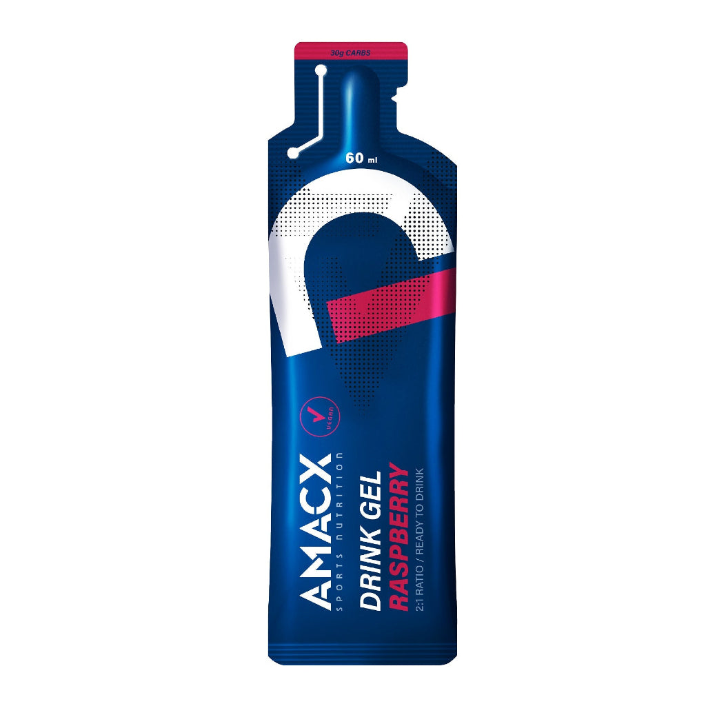 Amacx Sports Nutrition Drink Gel Raspberry (12 pack)