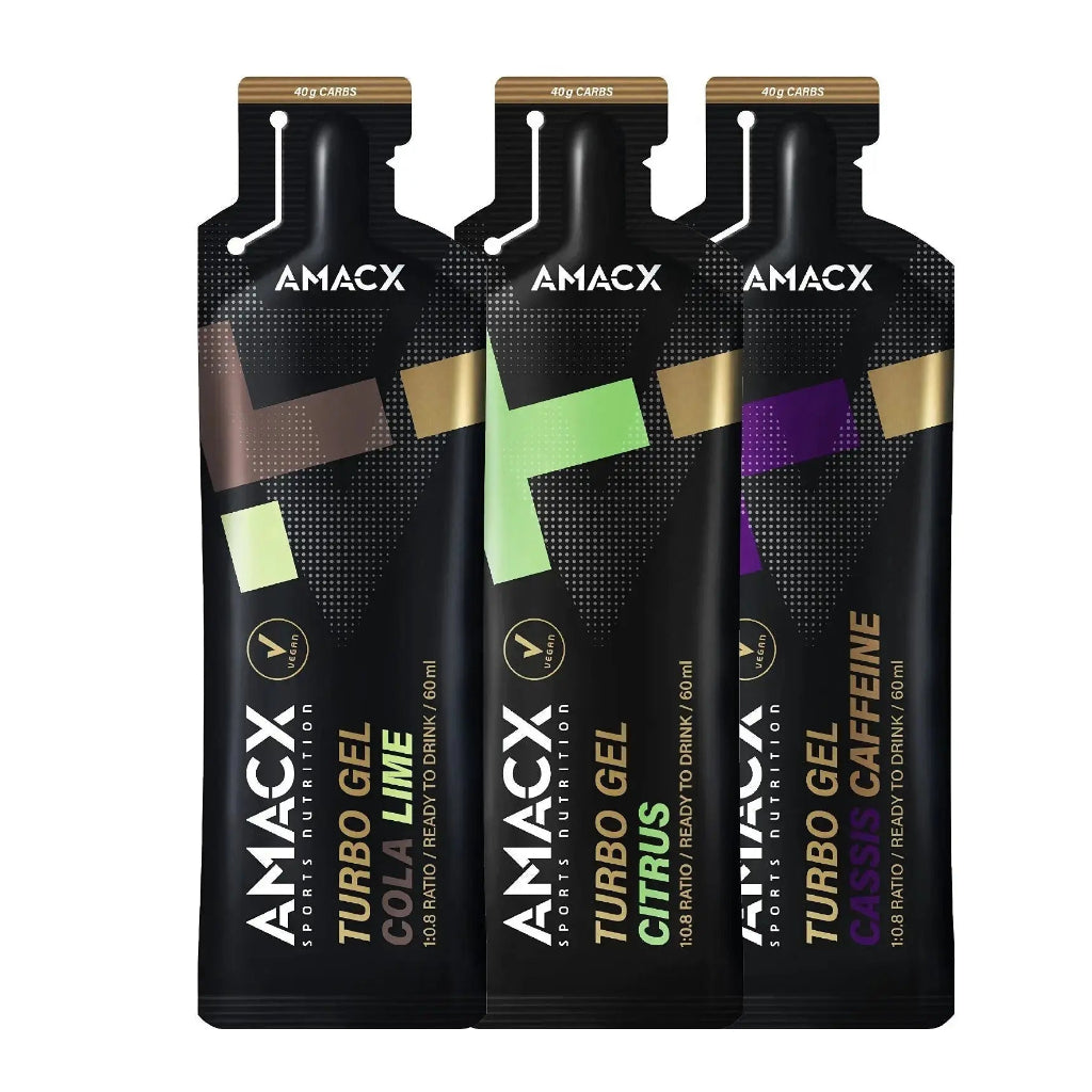 Amacx Sports Nutrition Turbo Gel Cola Lime (12 pack)
