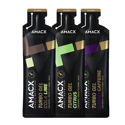 Amacx Sports Nutrition Turbo Gel Cola Lime (12 pack)