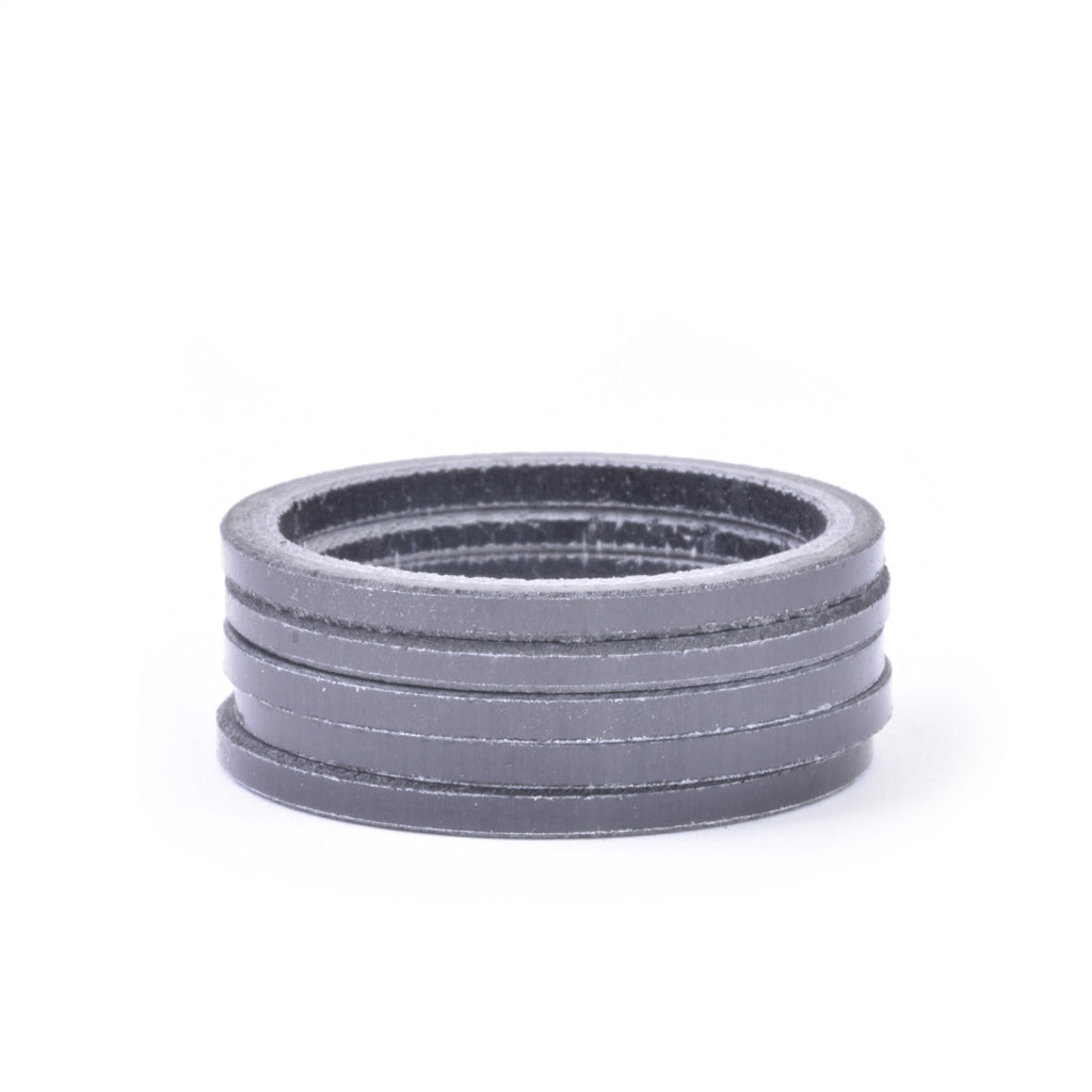 Entretoise de jeu de direction en carbone brillant 1-1/8'' Wheels Manufacturing