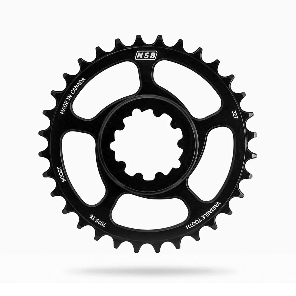 Plateau à dents variables North Shore Billet montage direct SRAM Boost