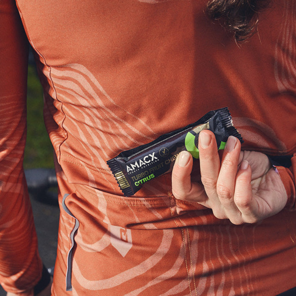 Amacx Sports Nutrition Turbo Fruit Chew Citrus (12 Pack)