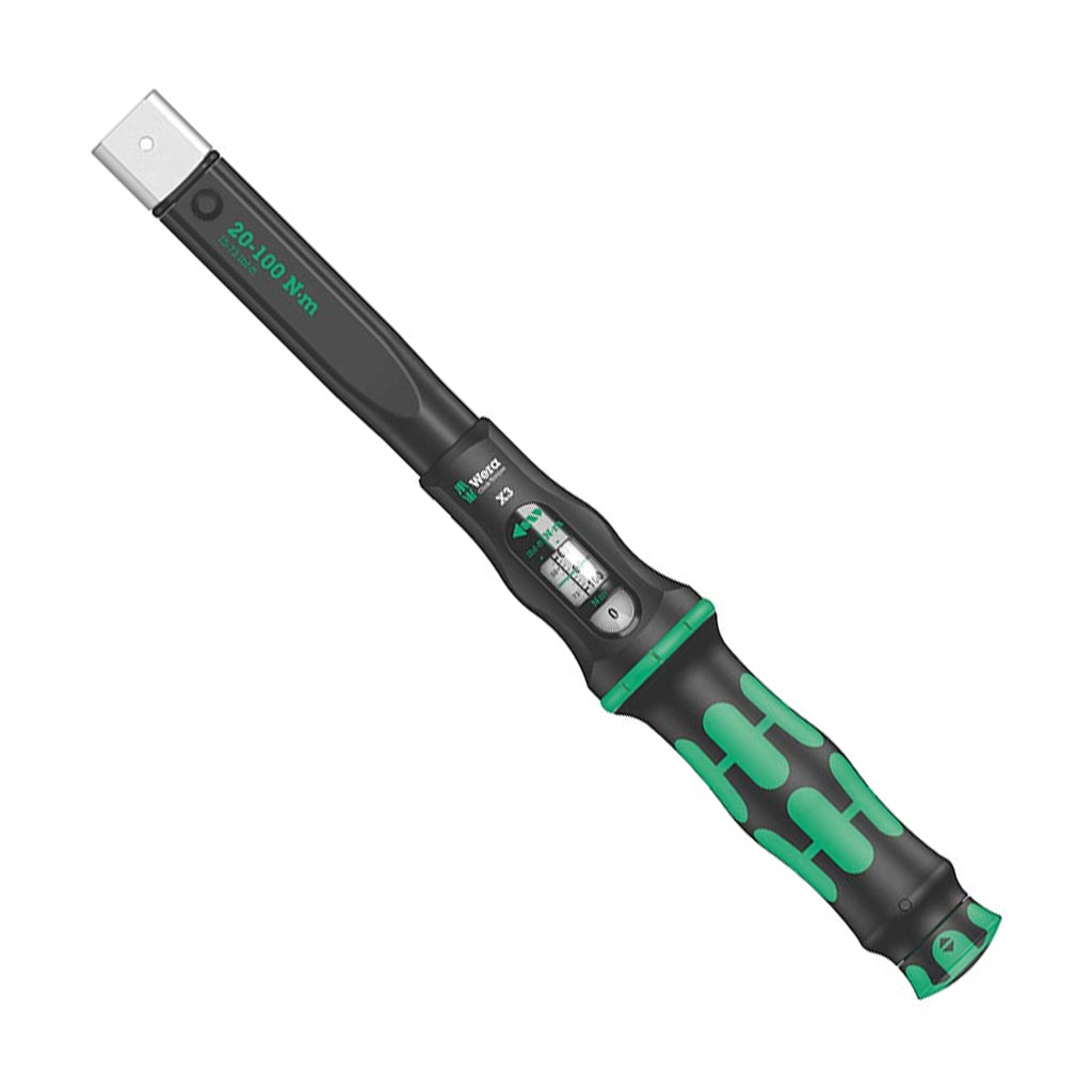 Clé dynamométrique Wera Tools Click-Torque X 3 pour outils d'insertion 20-100Nm