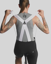 Cuissard long à bretelles de cyclisme indoor pour femme Assos Mille GT S11