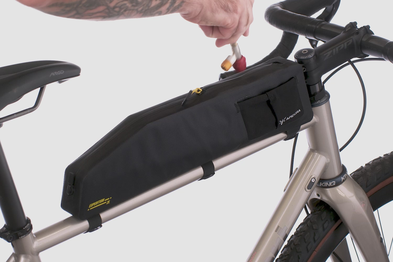 Apidura Expedition Long Top Tube Pack 2.0 Litre