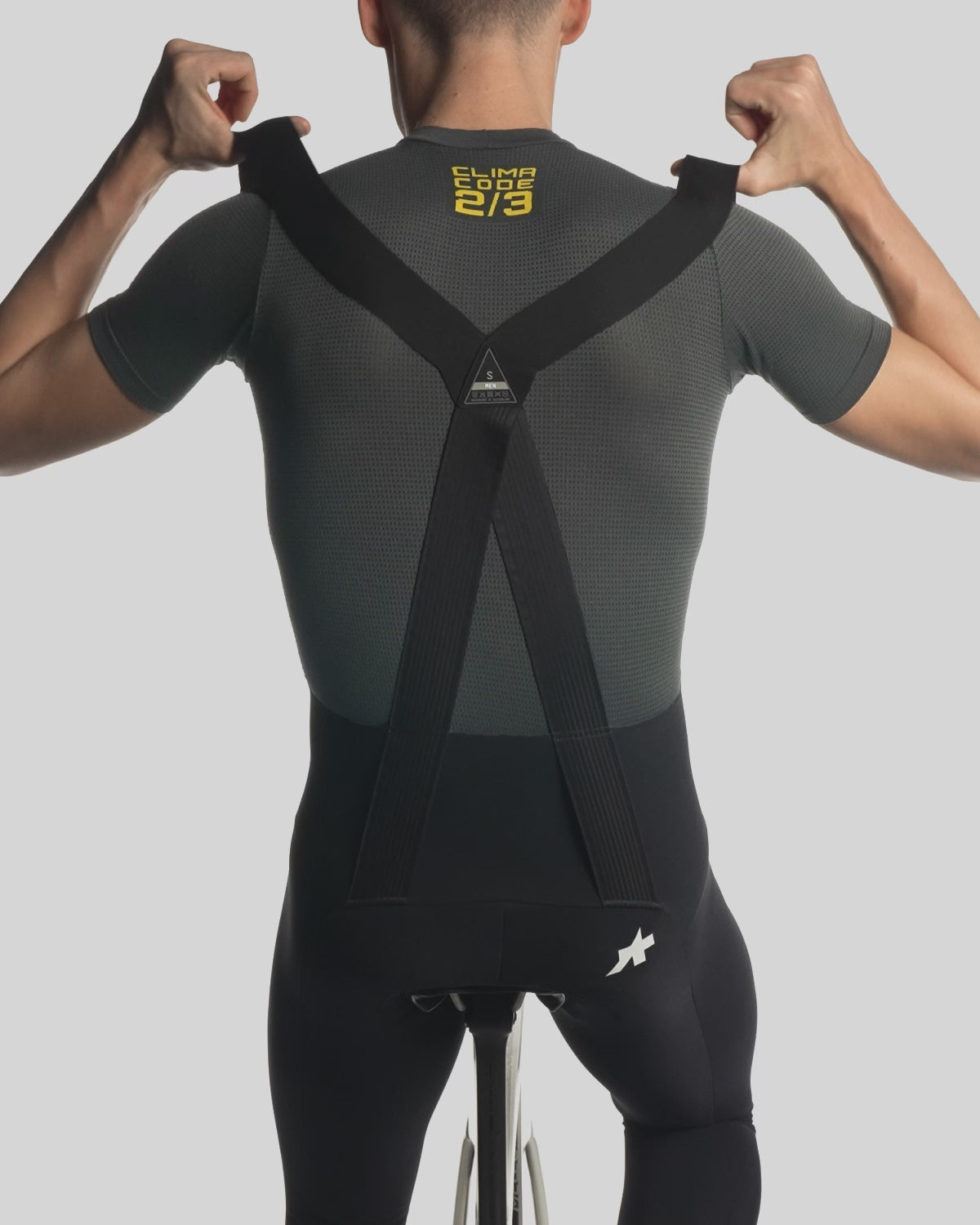 Cuissard corsaire à bretelles pour homme Assos MILLE GT, printemps/automne, S11