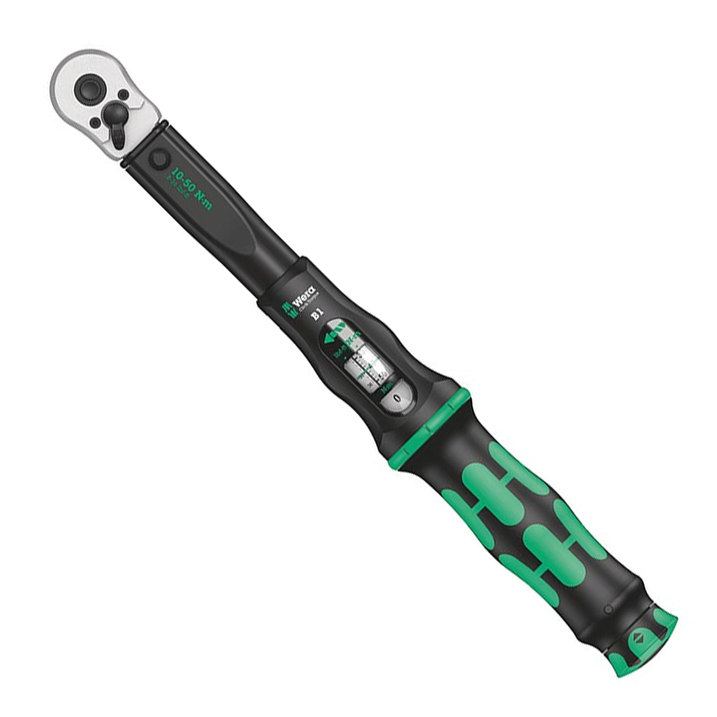 Wera Tools 3/8'' Drive Click-Torque B 1 Torque Wrench 10-50Nm