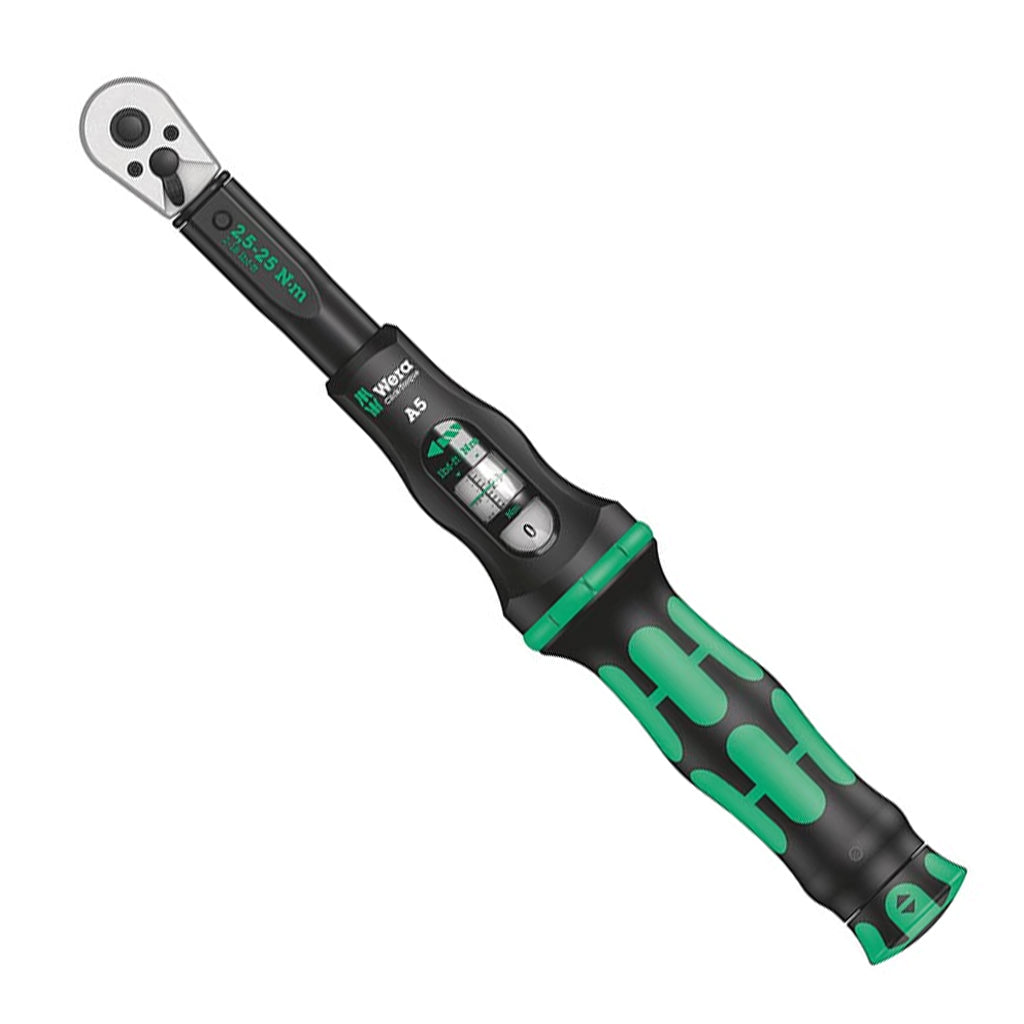 Wera Tools 1/4'' Drive Click-Torque A 5 Torque Wrench 2.5-25Nm