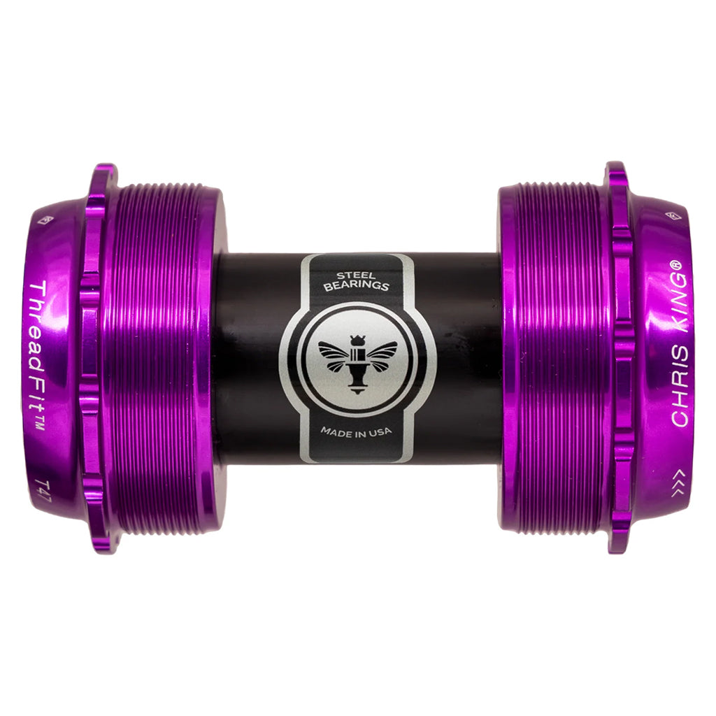 Chris King ThreadFit T47 24x Stainless Steel Bearing Bottom Bracket