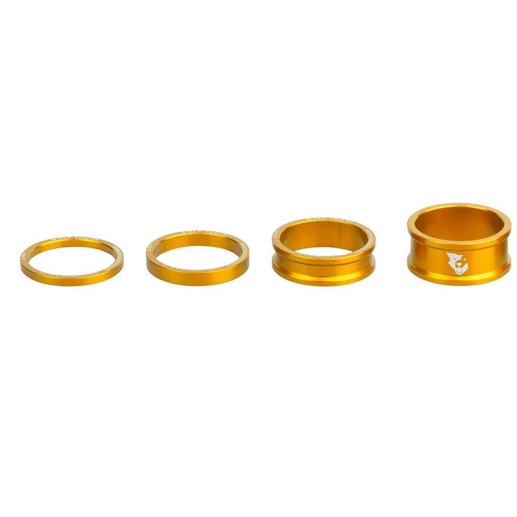 Wolf Tooth Precision Headset Spacers (3mm/5mm/10mm/15mm Kit)