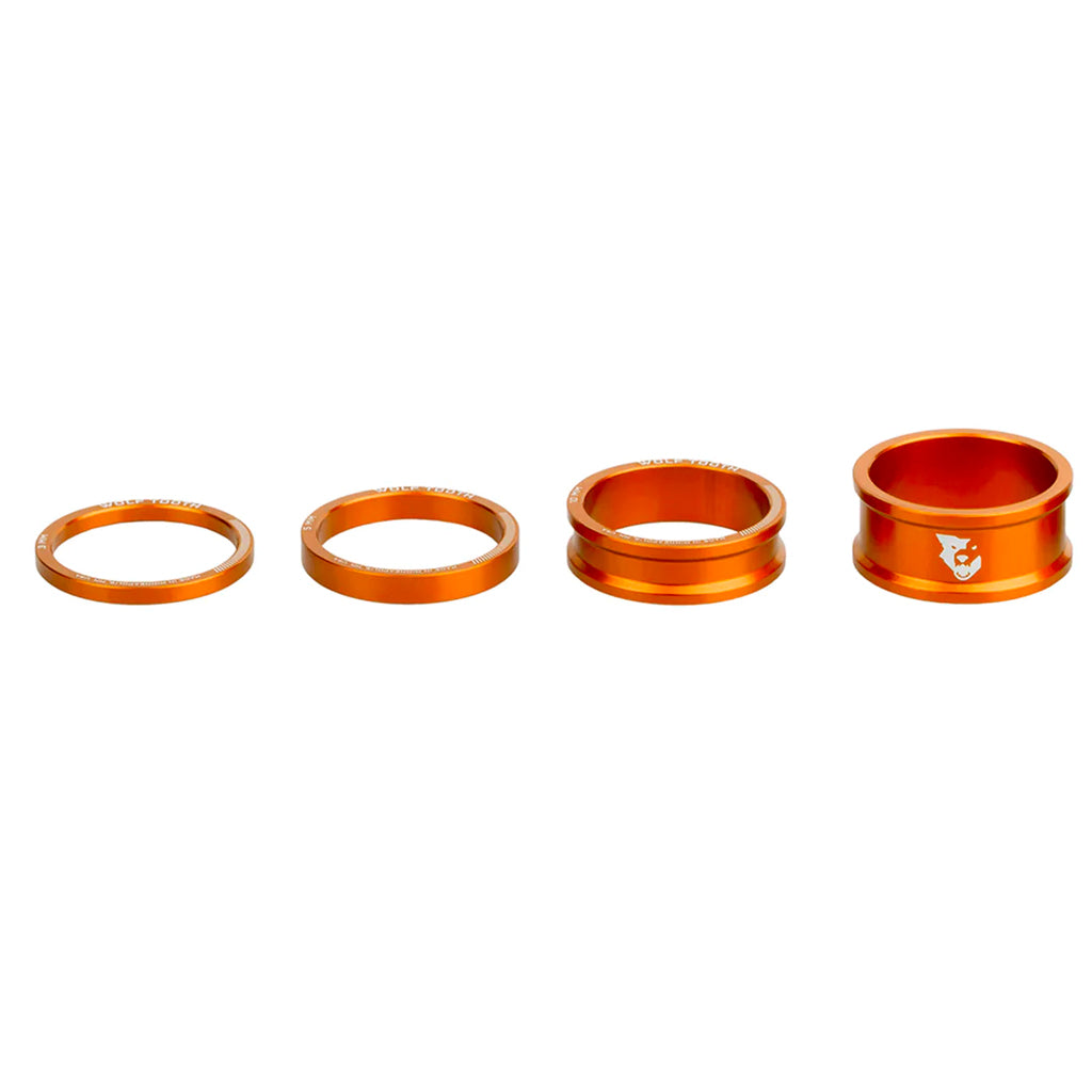 Wolf Tooth Precision Headset Spacers (3mm/5mm/10mm/15mm Kit)