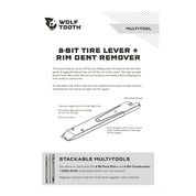 Wolf Tooth Components 8-Bit Tire lever + Rim Dent Remover