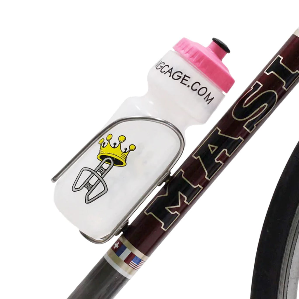 King Cage Iris Stainless Steel Bottle Cage