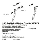 K-Edge Pro Road Braze-On Chain Catcher