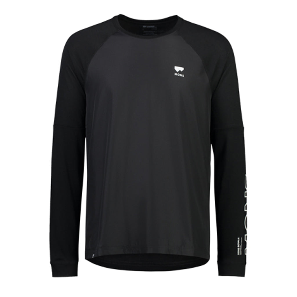 Mons Royale Tarn Merino Shift Maillot Vent à Manches Longues