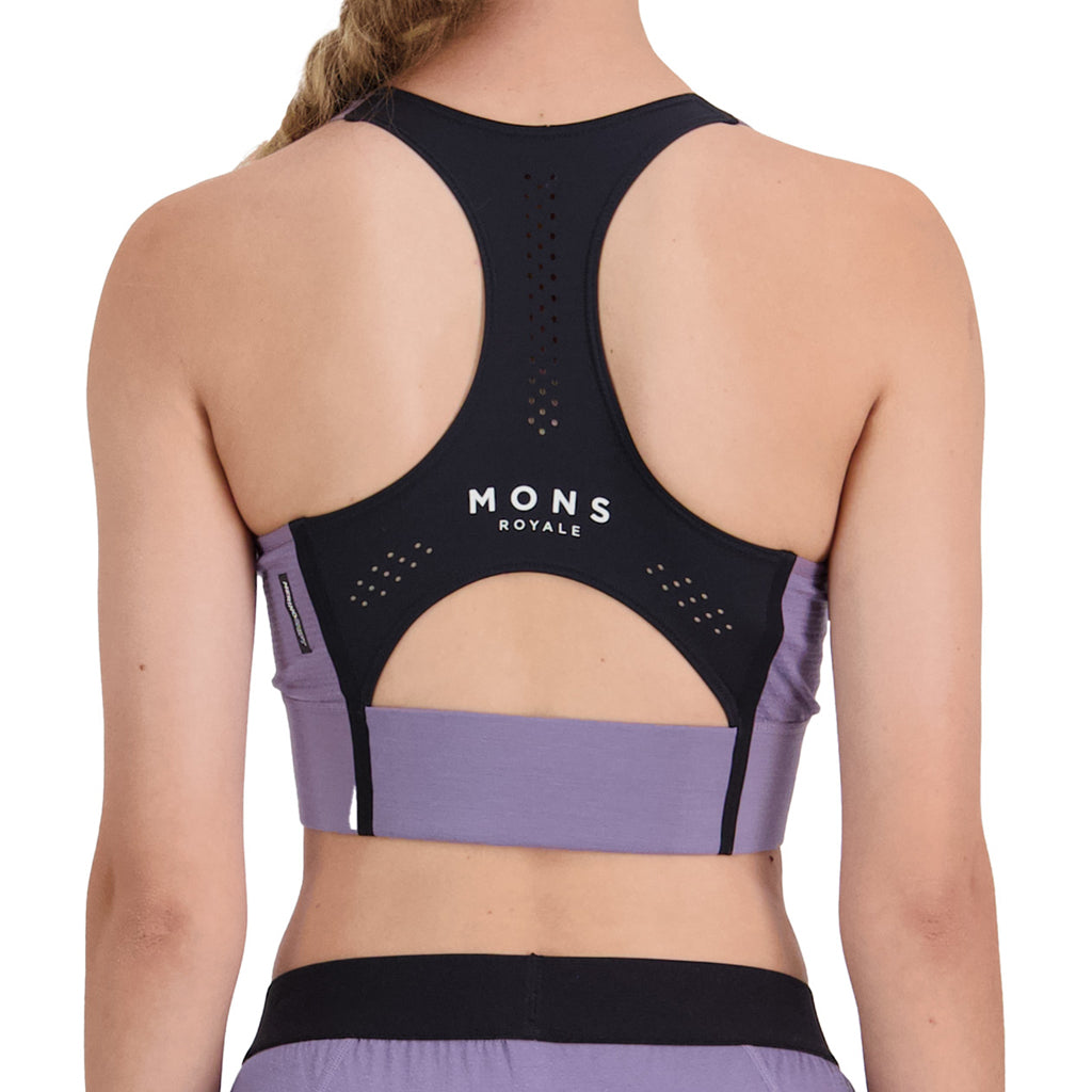 Mons Royale Women's Stratos Merino Shift Sports Bra