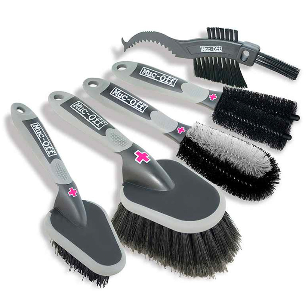 Muc-Off 5 Piece Brush Set - Steed Cycles