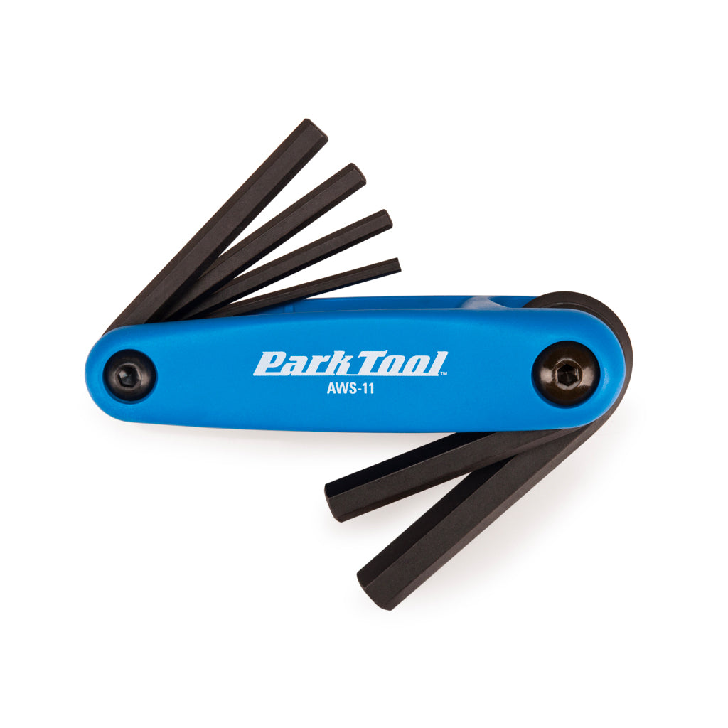 Park Tool AWS-11 Fold-Up Hex Wrench Set - Steed Cycles
