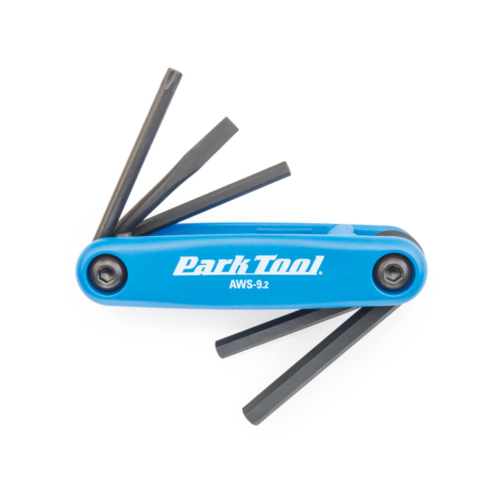 Park Tool AWS-9.2 Fold-Up Hex Wrench Set - Steed Cycles