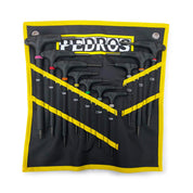Ensemble de clés hexagonales et Torx avec poignée Pedros Pro T/L
