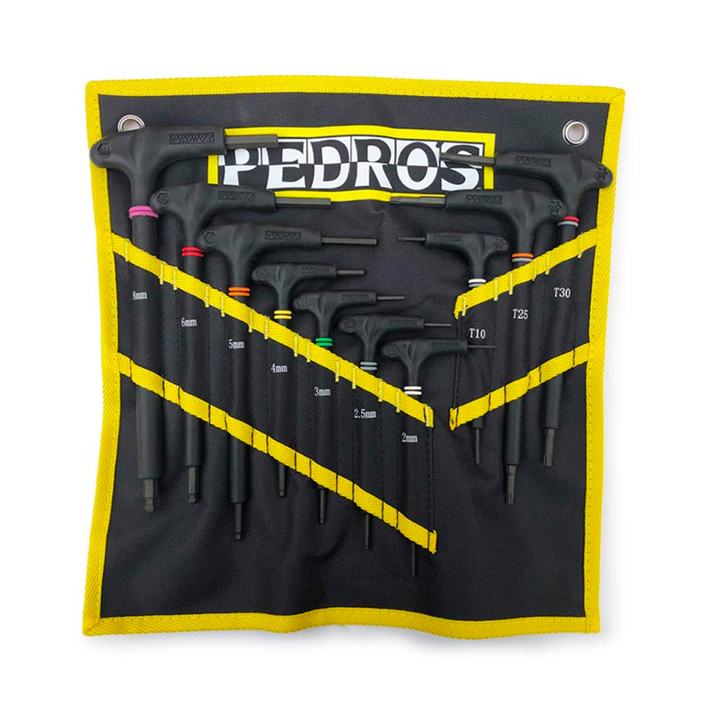Pedros Pro T/L Handle Hex & Torx Set