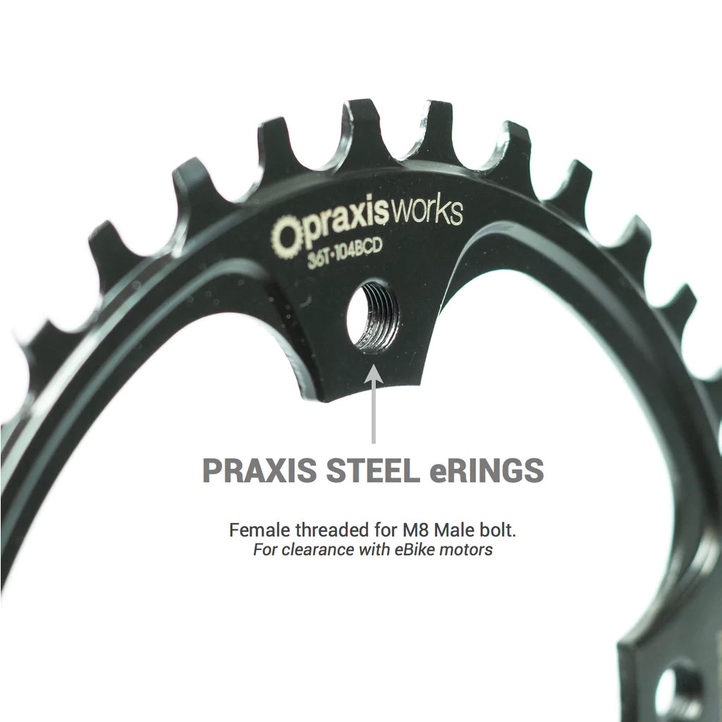 Praxis Works eRING 1X MTB Chainring 104 BCD