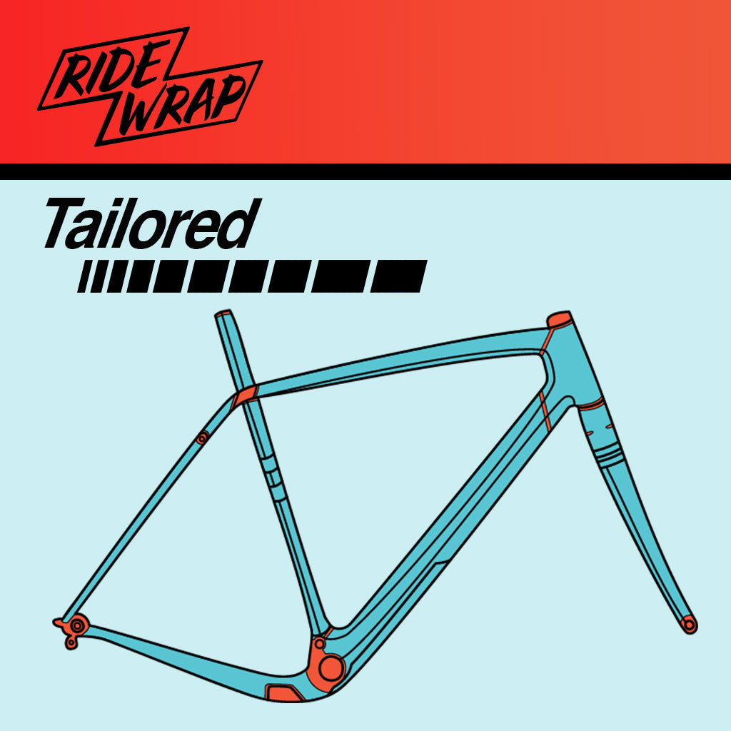 Ride Wrap - Full Frame & Fork Tailored Protection Kit (Road/Gravel)