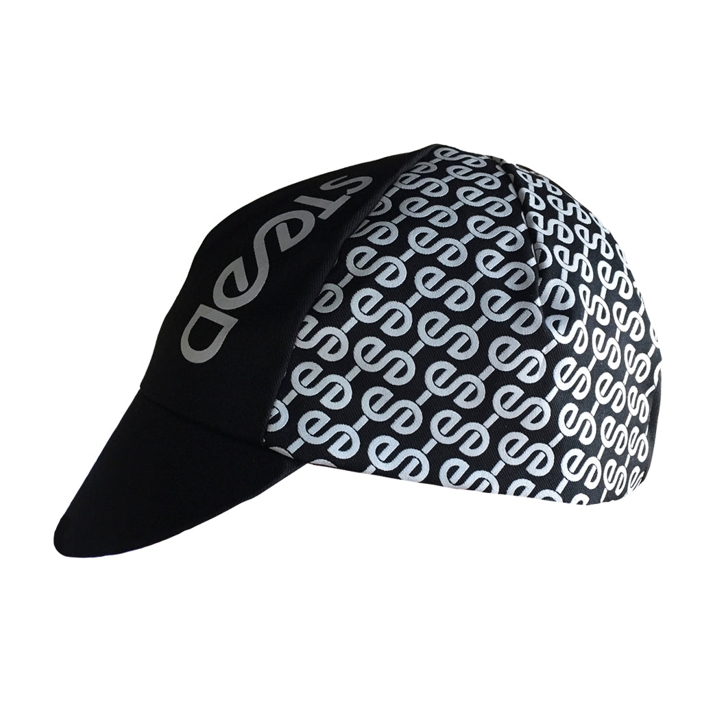 Steed Cycles Pace Sportswear Traditional Cycling Cap Black - Steed Cycles