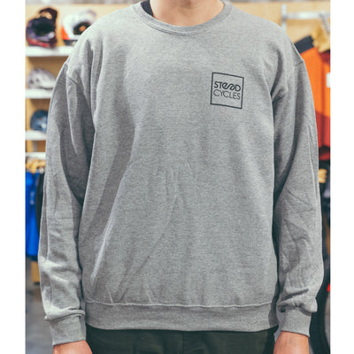 Steed Cycles Patch Crewneck