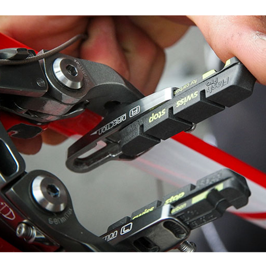 【新品】Swiss Stop Flash Pro Black Prince カーボンリム用（スイス ストップ ブラック プリンス） SwissStop FlashPro Black Prince Brake Pads Excel Sports | Shop