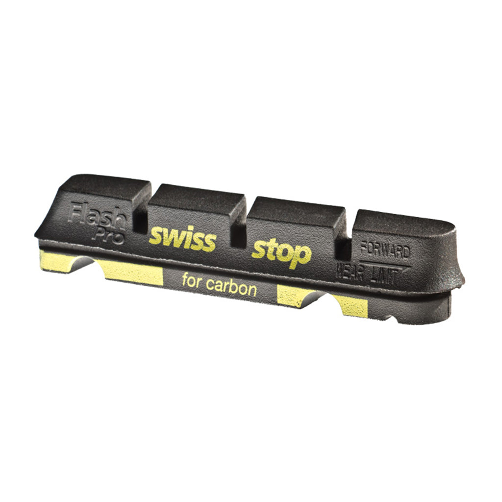 SwissStop FlashPro Black Prince Replacement Brake Pads For Carbon Rims - 4 Pack (00.5318.010.002)
