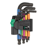 Wera Tools Multi Colour Metric Short Arm Hex Wrench (9 Pieces)